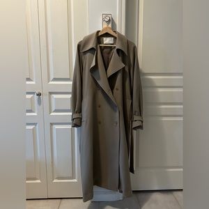 OAK + FORT Oversized Trench Coat XS